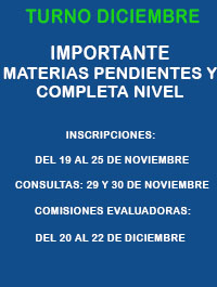 Materias Pendientes